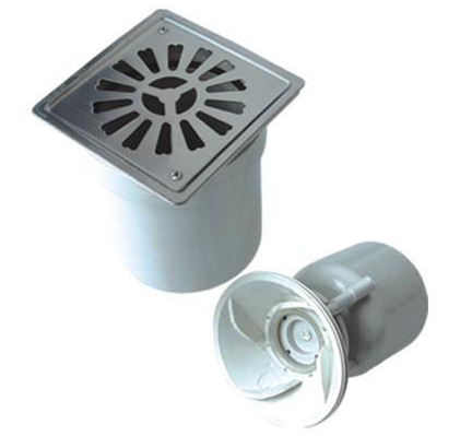 A magnetic anti dry floor drain